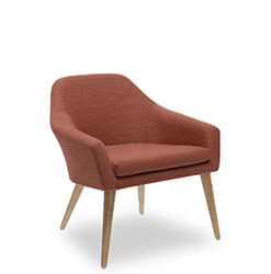 Loungesessel „Shell-CS-B-1234”Buche/Eiche